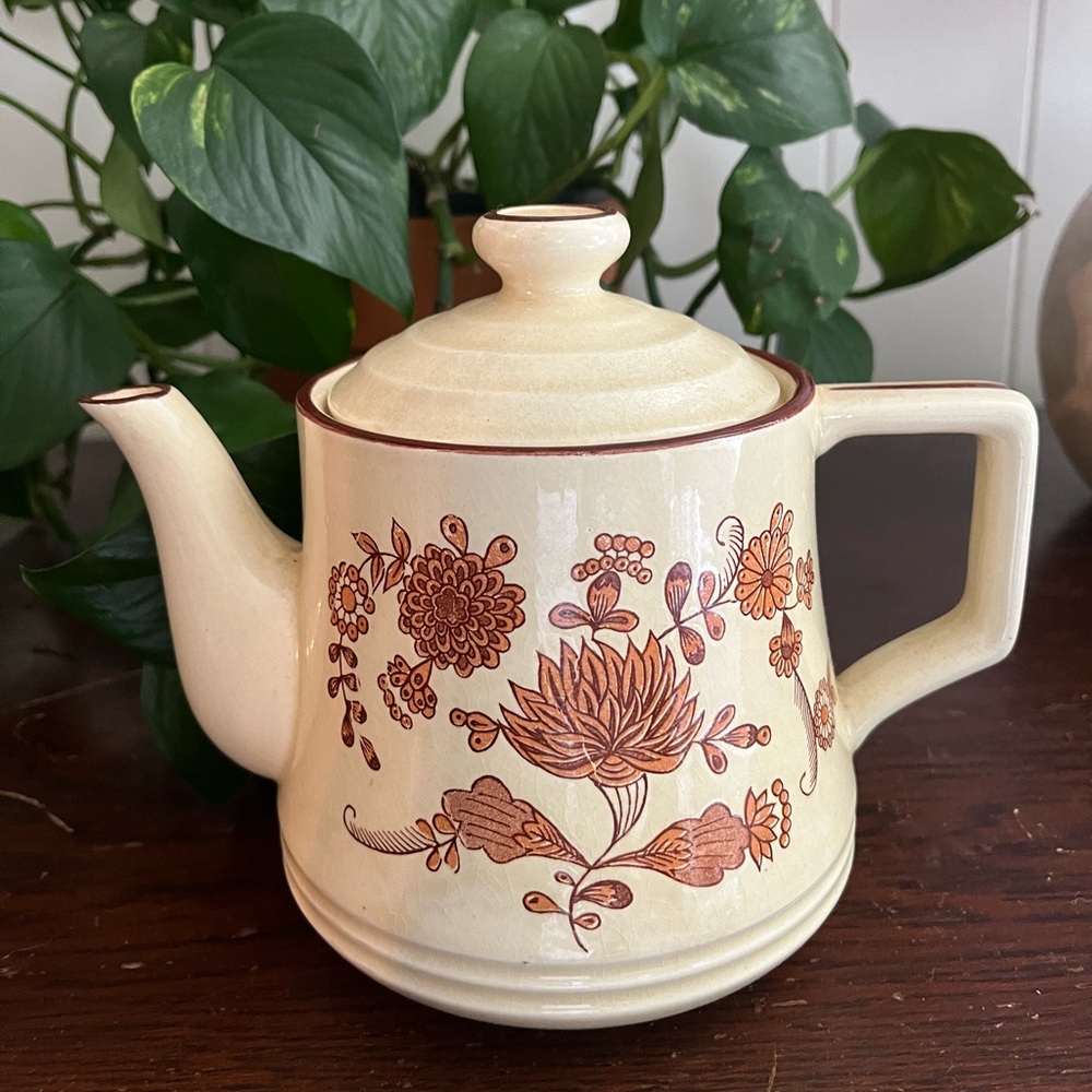 Vintage Glass Teapot